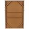 Brown Polyester Geometric Home Wall Decor with Tan Layered Arch
